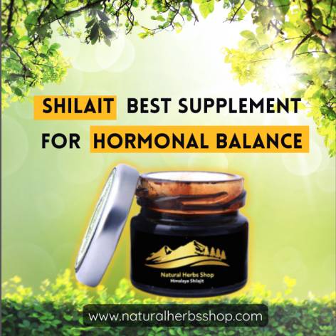Shilajit Best Supplement for Hormonal Balance