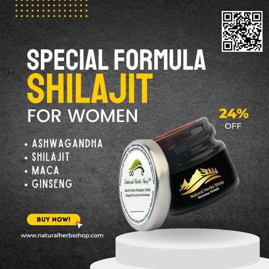 Shilajit for women (special formula)