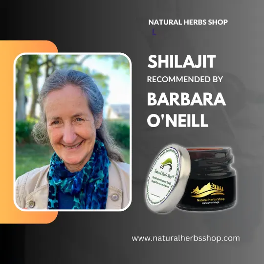 Shilajit Barbara O'Neill