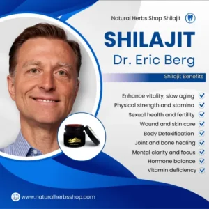 Dr. Eric Berg Shilajit benefits