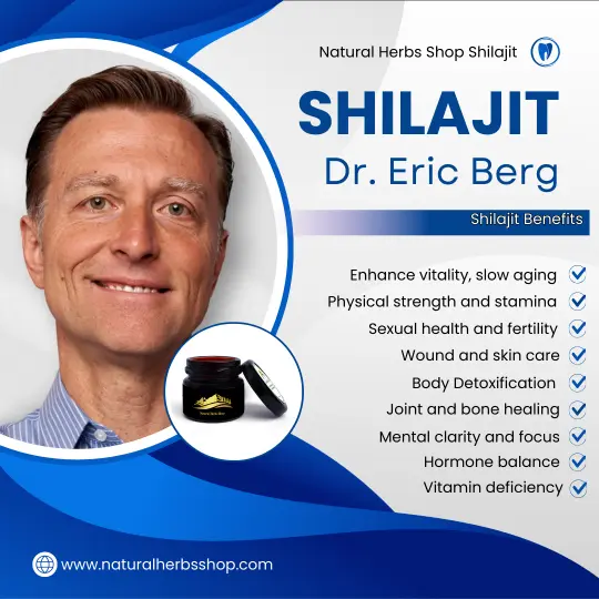 Dr. Eric Berg Shilajit benefits