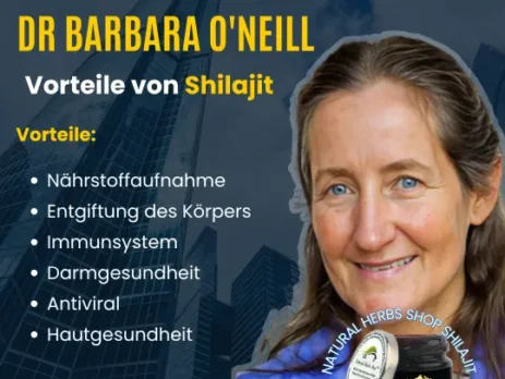 Vorteile von Shilajit von Dr. Barbara O'Neill